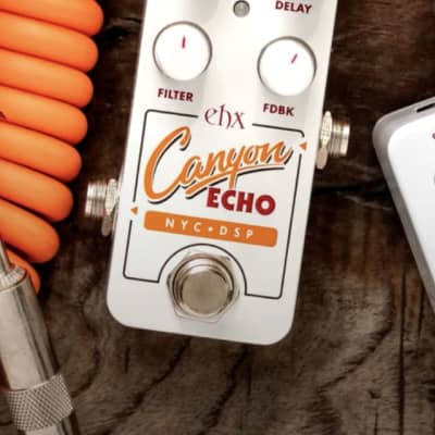 Electro-Harmonix Pico Series Canyon Echo Digital Delay + looper pedal 2023 - New! image 2