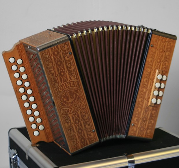Hohner 2 row button accordion discount