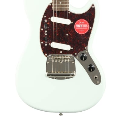 Squier Classic Vibe 60s Mustang Indian Laurel Neck Sonic Blue image 3