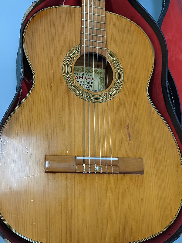 Yamaha Dynamic Guitar No. S50 1960S Natural | Reverb