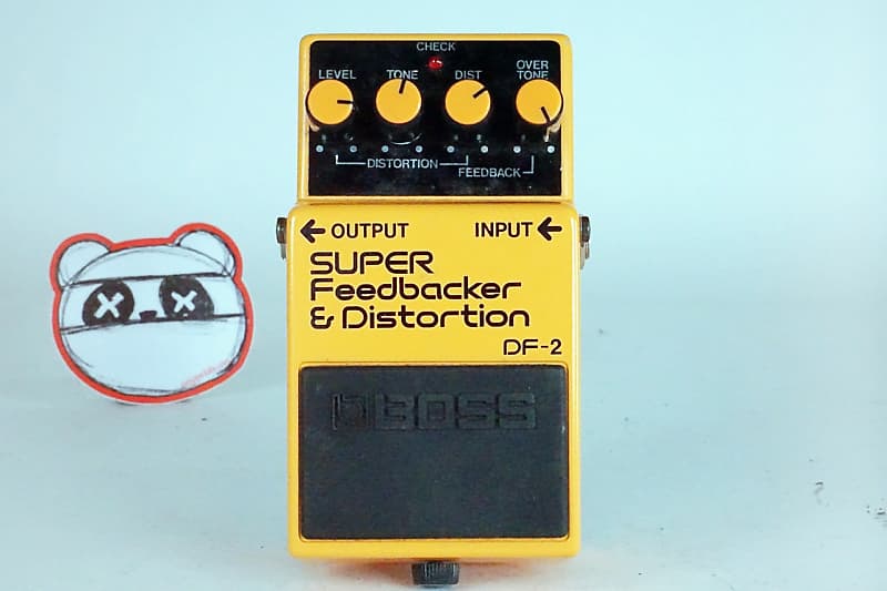 Boss DF-2 Super Feedbacker and Distortion | Vintage 1984 Made in