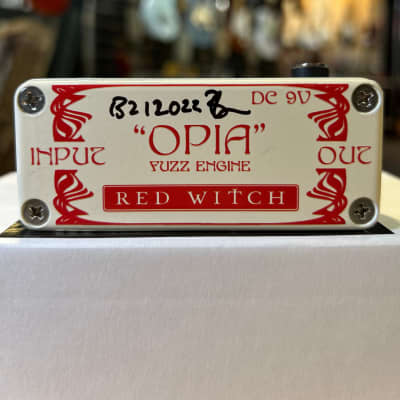 Red Witch Opia Fuzz Engine Guitar Effects Pedal (with box) image 6