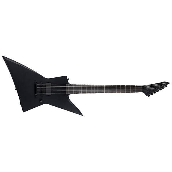 LTD - EX-7 BARITONE BLACK METAL - Black Satin image 1