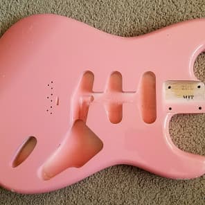 Shell Pink VTS Body | Alder 3lbs 15oz — MJT Aged Guitars