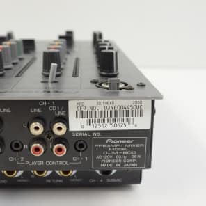 Pioneer DJM-600 4-Channel Professional DJ Mixer DJM600 | Reverb
