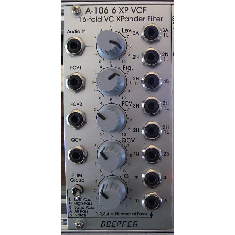 Doepfer A-106-6 XP VCF (Oberheim Xpander) Filter Eurorack module