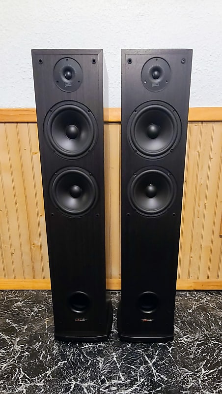 POLK AUDIO r50 Tower Speakers | Reverb