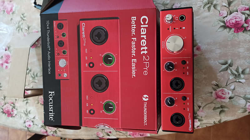 Focusrite Clarett 2Pre Thunderbolt Audio Interface | Reverb Canada