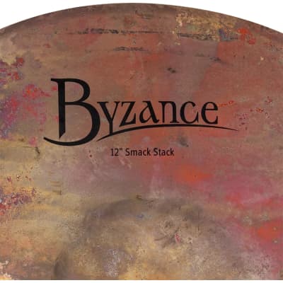 Meinl Cymbals B024VSM Byzance Vintage B20 Bronze 10" / 12" / 14" Smack Stack image 9