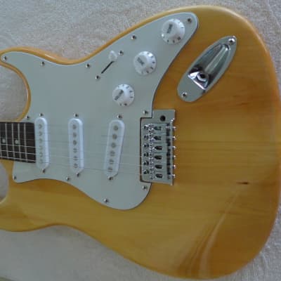 Natural Maple Wood Electric Guitar (a real beauty, see video) image 13