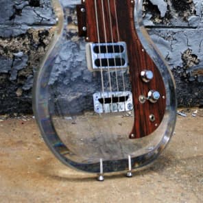 Ampeg Dan Armstrong Lucite Guitar 1970 Clear image 3