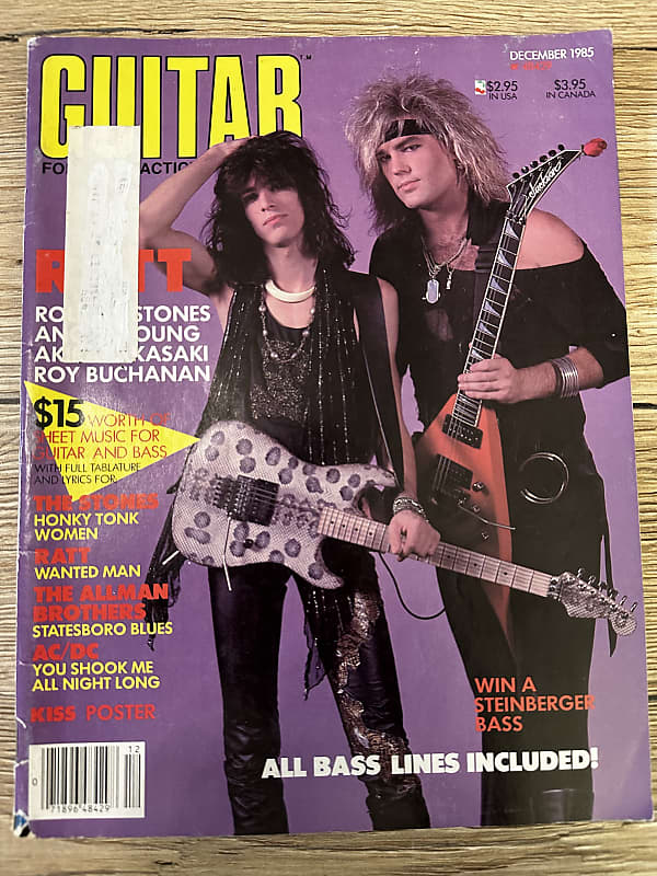 ギター FERNANDES RATT Warren de Martini FERNANDES RATT