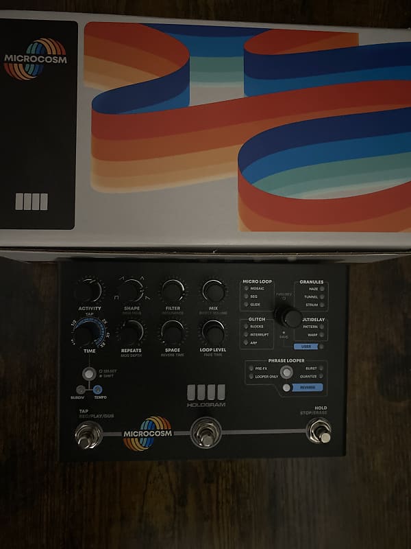 Microcosm Hologram Black Limited 未使用品 Hologram Electronics - Microcosm Black SE | Reverb The