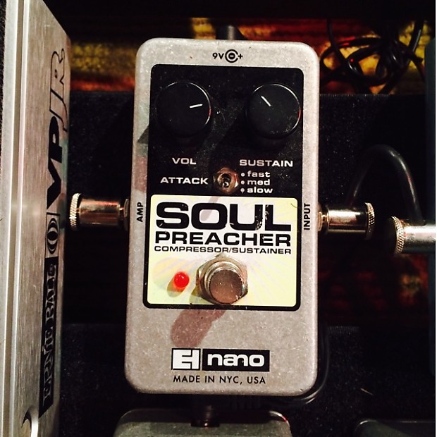 Electro Harmonix Soul Preacher Compressor 2013 No Paint image 1
