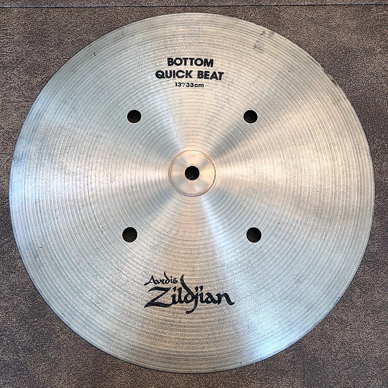 Zildjian 13" A Series Quick Beat Hi-Hat Cymbal (Bottom) 1986 - 2008 image 1