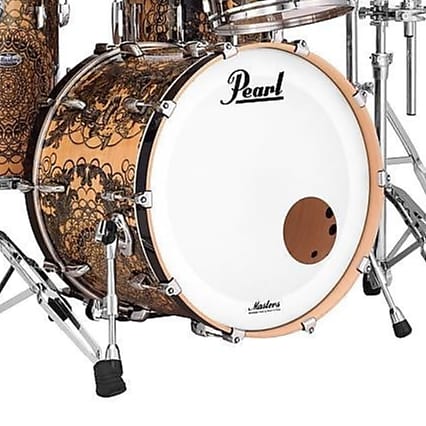 Pearl MCT2418BX Masters Maple Complete 24x18" Bass Drum without Tom Mount image 1