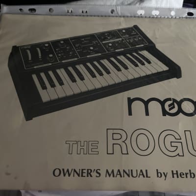 Moog Rogue owner's manual