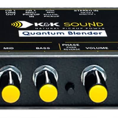 K&K SOUND Quantum Blender プリアンプ＆ミキサー 2CH K&K SOUND Quantum Blender プリアンプ＆ミキサー 2CH - ギター