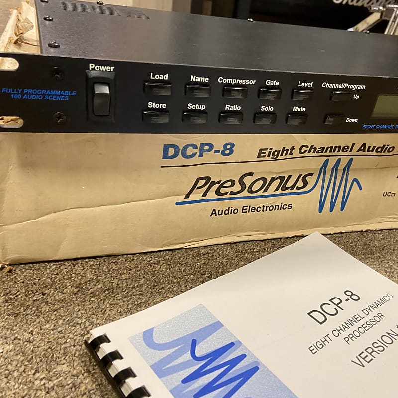 PreSonus DCP-8 Audio Dynamic Processor | Reverb