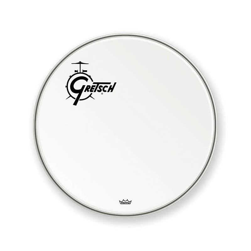 Gretsch GRDHCW22O Offset Logo Coated Bass Drum Head - 22" image 1