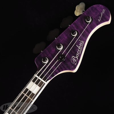 Bacchus WOODLINE 417 Factory Select AAA Flame Maple (Purple Oil/Ebony) Made in Japan- Special Price! image 6