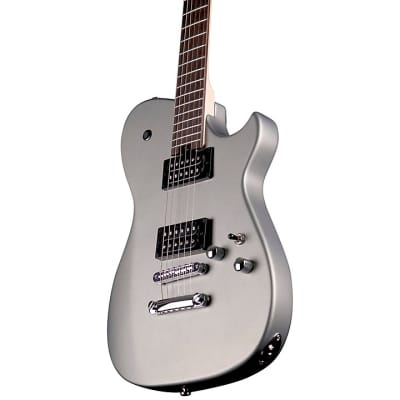 Cort Meta Series MBM-1 Matthew Bellamy Signature Guitar Silver image 8
