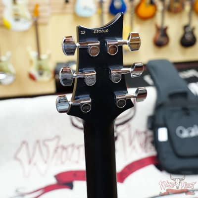 Paul Reed Smith PRS Wild West Guitars Special Run CE 24 Painted Black Neck 57/08 Covered Pickups Faded Grey Black Blue Burst 7.45 LBS image 8