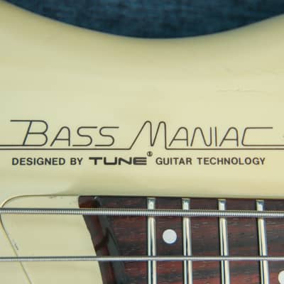 Tune TB-02 PJ-A Bass Maniac Late 80-s Pearl White | Reverb
