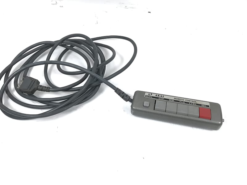 Akai RC-11 Reel to Reel 8-Pin Remote Control X-355 GX-345  			