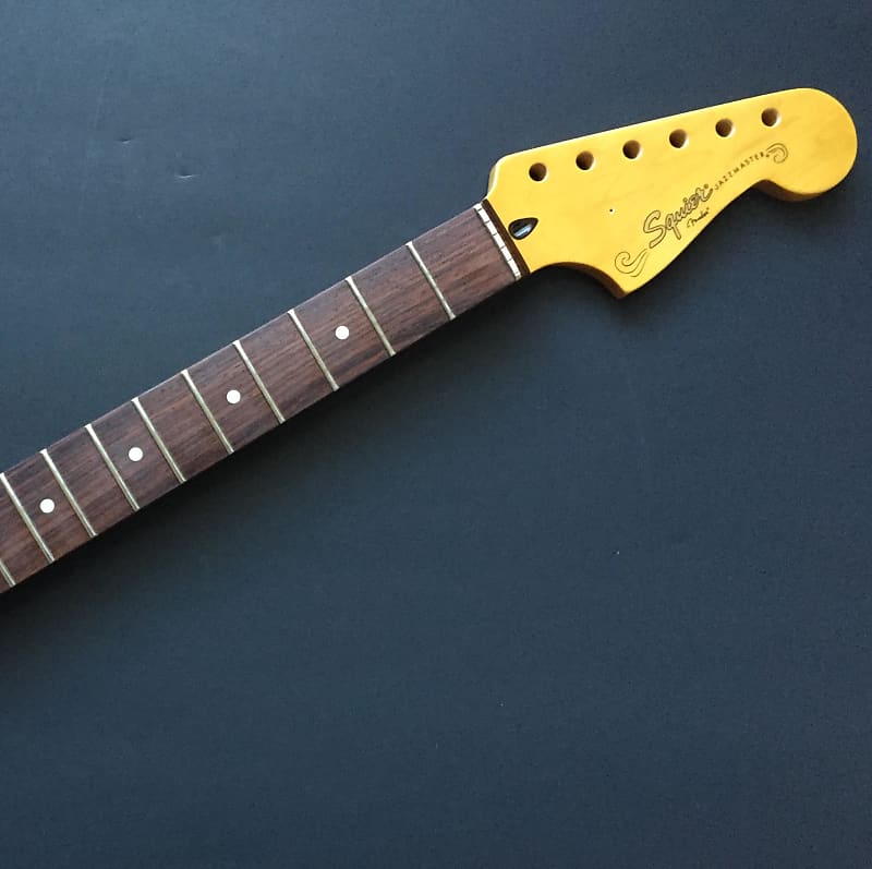 Squier J Mascis Signature Jazzmaster Neck Stripped Truss Rod Reverb