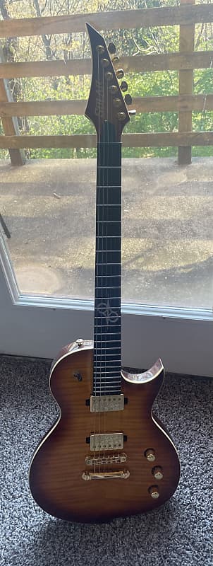 Solar Guitars G1.6FAB 2020 - Quilted sunburst image 1