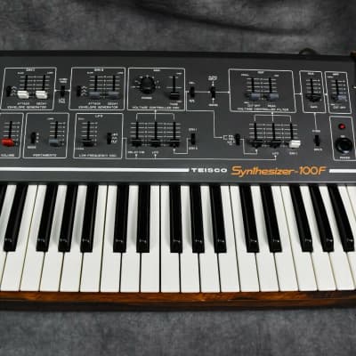 Teisco 100F Monophonic Analog Vintage Synthesizer in Very Good Condition image 2
