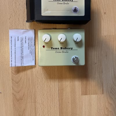 Tone Bakery Creme Brulee Overdrive Pedal | Reverb