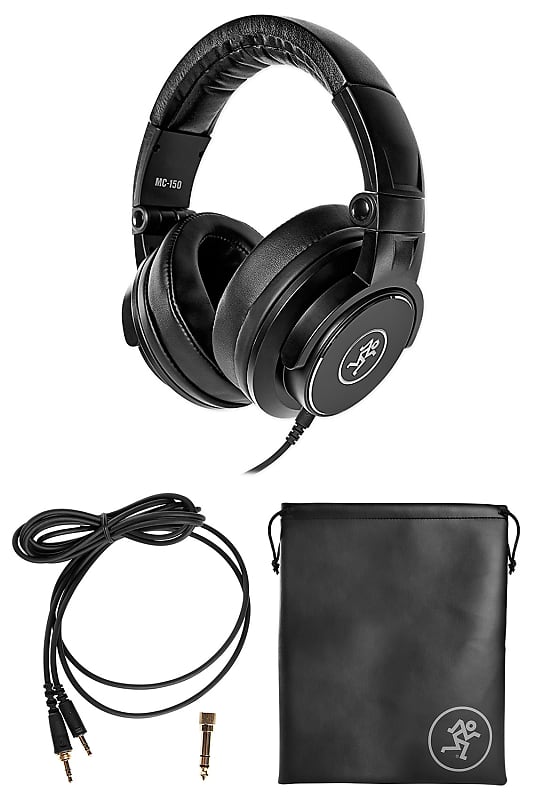 Mackie MC-150 Closed-Back Studio Monitoring or DJ Headphones w/50mm Drivers image 1