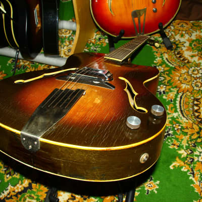 Lignatone  Hollow Body Soviet Electric Guitar jolana musima ORFEUS RARE 60's. image 8