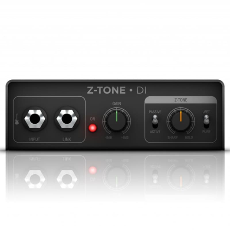 IK Multimedia Z-Tone DI Direct Box for Recording Guitar | Reverb