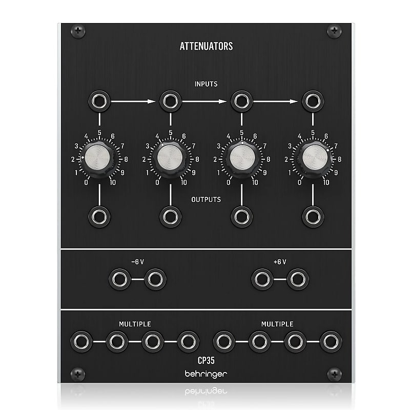 Behringer CP35 Attenuators Eurorack Synthesizer Module image 1