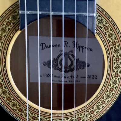 Darren Hippner Especial Santos Flamenco  Guitar Blanca 2022 VIDEO image 6