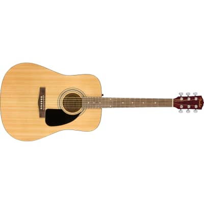 Fender FA-115 Dreadnought Acoustic Guitar Pack, Natural, Walnut Fingerboard image 2