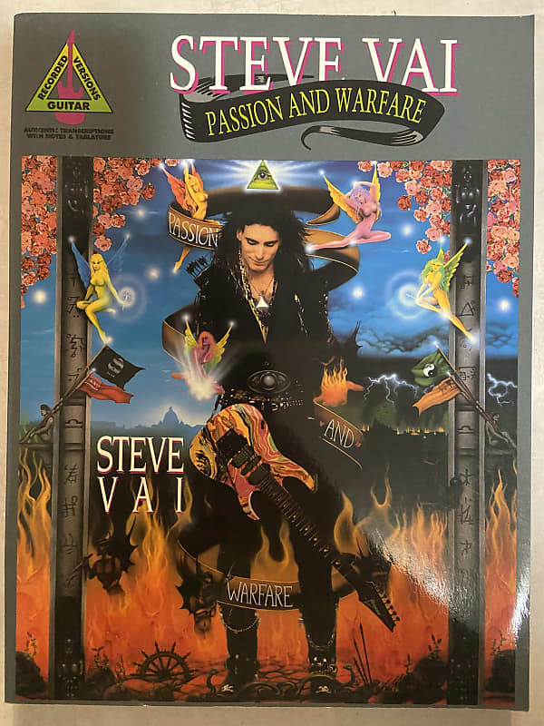 Steve Vai - Passion and Warfare - Guitar Tab / Tablature Book | Reverb