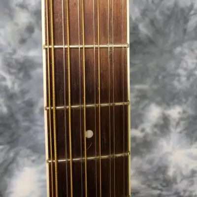 2007 Washburn D10SCE/12  Natural 12 String Guitar New Strings Pro Setup Original Hard Shell Case image 5
