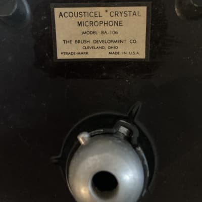 Brush Acousticel BA-106 1940's Microphone image 5