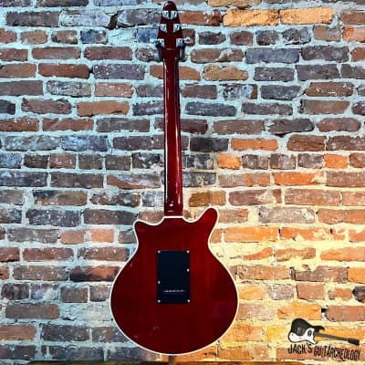 Burns London Brian May Red Special Electric Guitar (2007 - Wine Red) image 9