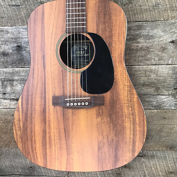 Martin DXK2 Koa in Satin USA made. Includes hardshell Case