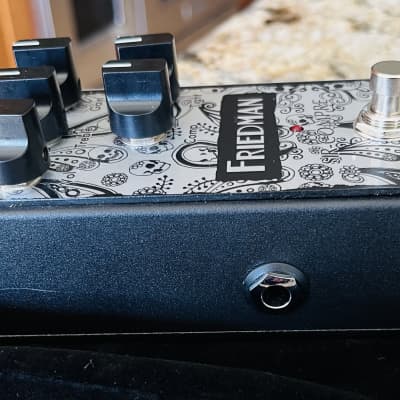 Friedman  SIR-COMPre Optical Compressor/Light Overdrive Pirate Pasley on top and Mat black on body image 3