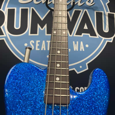 Tom Hamilton's Aerosmith, Custom G&L ASAT Blue Glitter Bass, 2010s  PLUS Personalized NHL Hockey Jersey. AUTHENTICATED! (TH2 #4) image 16