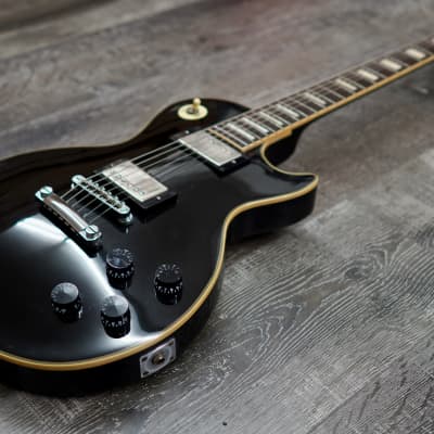 Condor CLP II S Les Paul Style Electric Guitar - Black w/Duncan Pickups image 5