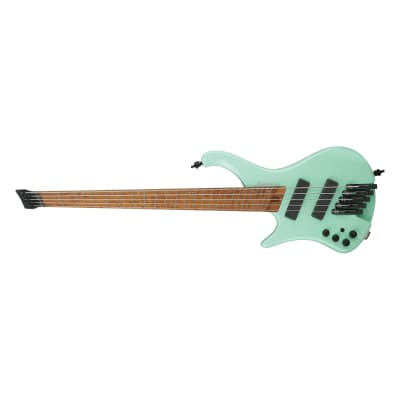 Ibanez EHB1005MSL Left-Handed 5-String Ergonomic Multi-Scale Bass Seafoam Green Matte + Gig Bag BRAND NEW EHB1005MSLSFM EHB1005MSL-SFM image 1