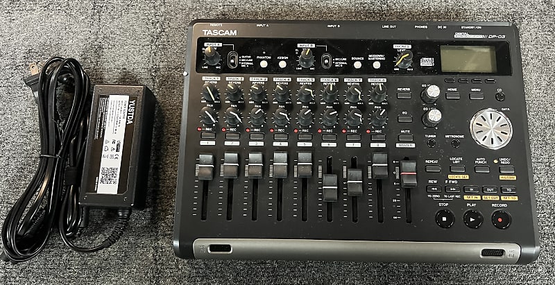 TASCAM DP-03 8-track Digital Portastudio - Black