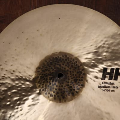 Sabian 14" HHX Complex Medium Hi-Hat Cymbals image 2